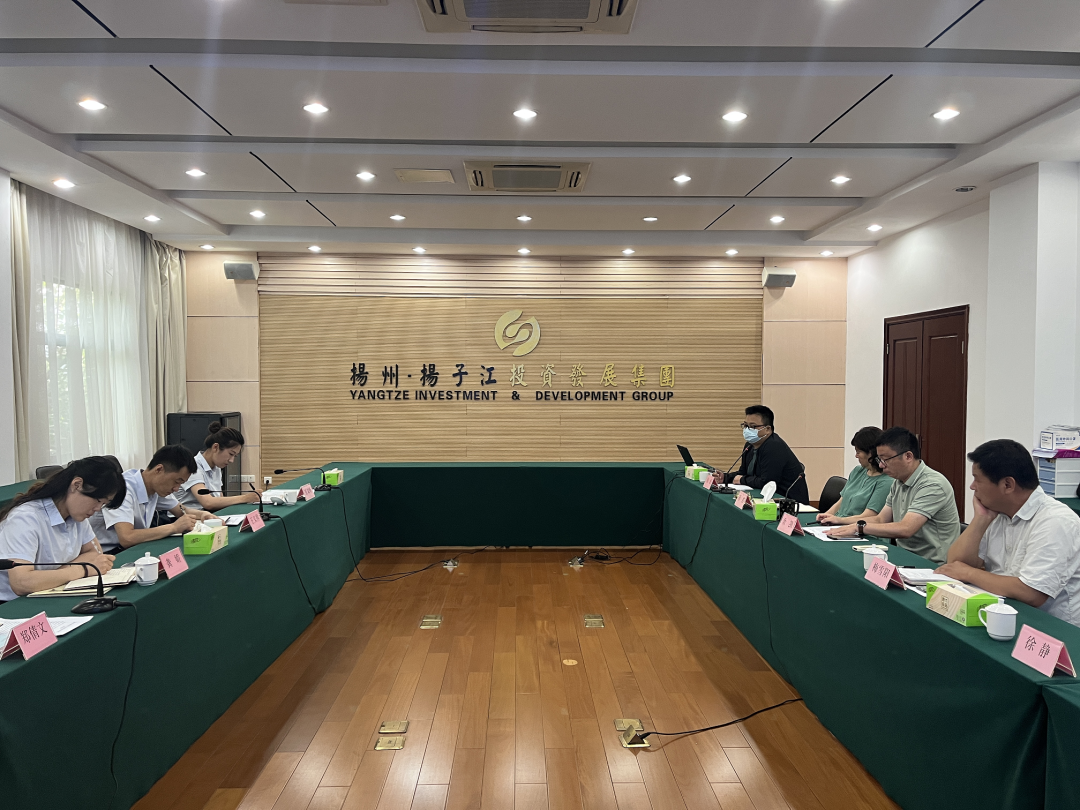 纽约国际官网与扬子江集团召开纪检审计工作研讨